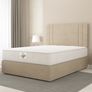 Memory Orthopedic Mattress and Base with Headboard in Grey Image 4