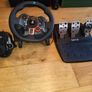 Logitech G29 Driving Force Steering Wheel + Pedals + Shifter (PS5/PS4/PC) Image 2