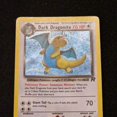 pokemon dark dragonite holo team rocket Lp