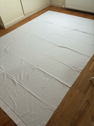 Vintage heavy cotton French sheet