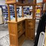 Modern wooden home bar Image 4