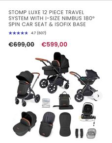 Ikkle bubba stomp luxe travel system