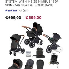 Ikkle bubba stomp luxe travel system