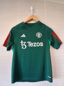 Manchester United Jersey.  Official Adidas Pre Match Warm Up Jersey. Boys Girls Age 11 To 12 Years. Collect In Dublin Or Receive Via Post.