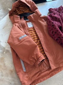 Polarn o pyret shell jacket and fleece