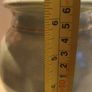 Stoneware studio green vase, GRM mark - probably Buxton Mill Pottery Image 3