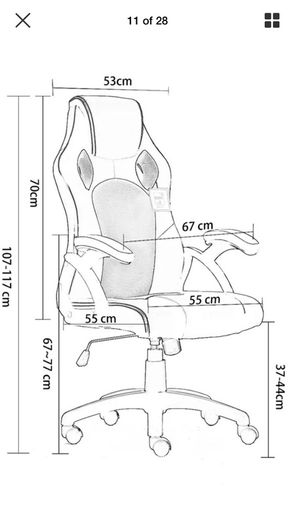 Ergonomic Racing Office Swivel Chair