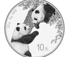 2023 China 10 Yuan 30g Silver Bullion Coin - Panda BU (In Capsule)