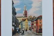 Shandon Tower Cork Art Print | Cork City Ireland Print | Irish Wall Art | Painting by Anna O'Hara | Cork Landmark Print | Unique Cork Gift