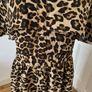 Leopard Print Dress UK 12 Image 5