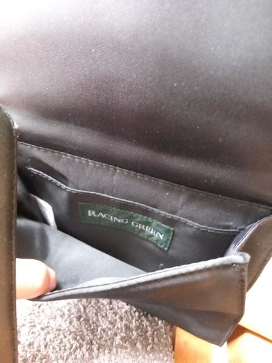 Racing Green Black belt bag