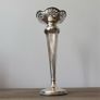 Antique Silver Posy Vase Image 2