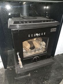 Stove with Back Boiler