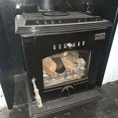 Stove with Back Boiler