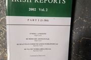 Irish Law Reports Books. Large Quantity Available.