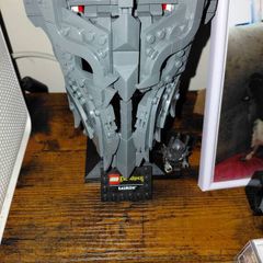 lego sauron head and cactus
