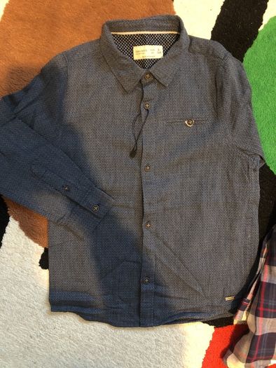 Lovely shirts Zara New & Mayoral like new 6 years old