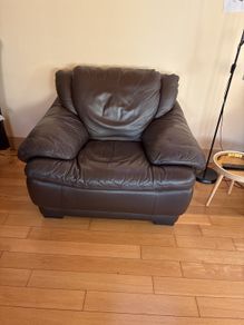 3 piece Italian leather suite