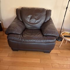 3 piece Italian leather suite