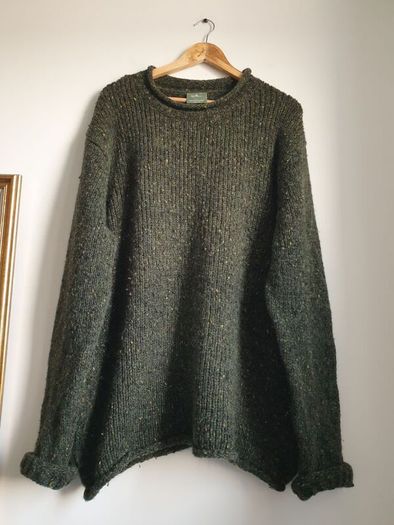 Wool Knitted Jumper Size Xl