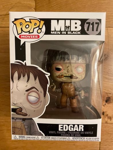 Funko Pop! Edgar #717. Men In Black. Movies. Mint Condition