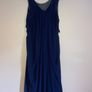 Fran & Jane chiffon navy blue occasion dress Image 4