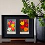 Framed Original Vintage Dutch Tulip Postcards Image 2