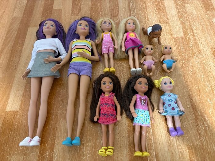 Barbie Skipper & Chelsea Set