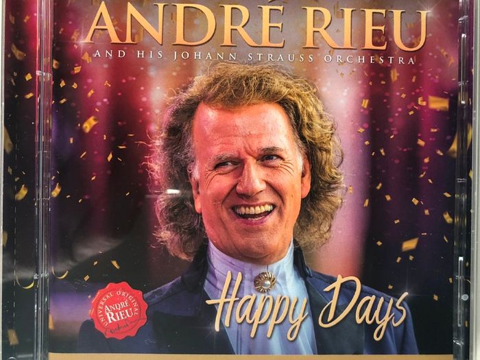 Andre Rieu [2019] Happy Days (CD & DVD Album)