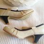 Mystify Cream Ladies Shoes - Size 4 Image 5