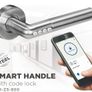 Orno OR-ZS-850 Electronic Door Lock Bluetooth Smart IP44 Open via PIN and via App Image 4