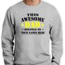 Personalised With Names Dad Sweatshirt Best Fathers Day Gift Image 3