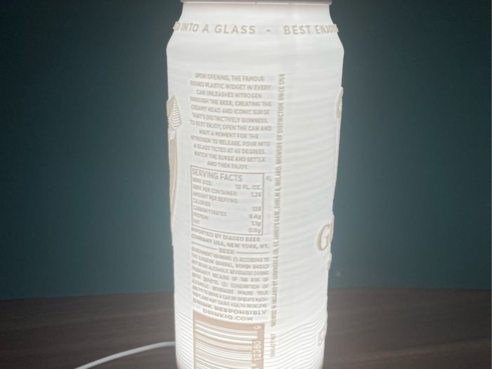 Guinness Can Desk Lamp