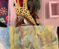 Toy farm animals