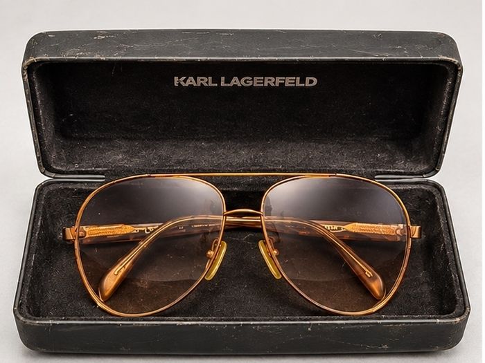 Emilio Pucci EP132S Aviator Sunglasses + Karl Lagerfeld Case