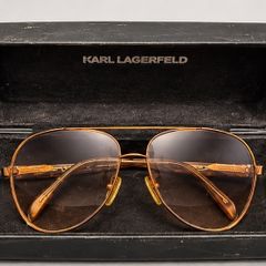 Emilio Pucci EP132S Aviator Sunglasses + Karl Lagerfeld Case
