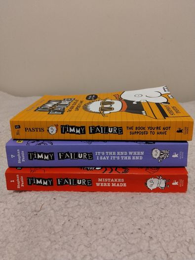 TIMMY FAILURE books By Stephan Pastis