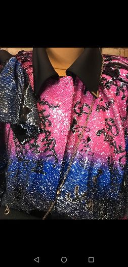 Joanne Hynes Sequins Jacket Size Medium