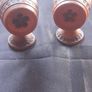 2 Beautiful Decorative Miniature Wooden Barrel Ornaments, Postage Available, Image 5