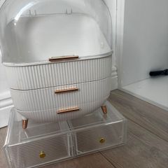 Makeup organiser storage