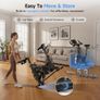 Exercise Bike for Home Use, Quiet Indoor Spin Bike with LED Display for Workout & Cardio, Magnetic Resistance Stationary Bike, APP Compatible, 350LB Weight Capacity Image 3