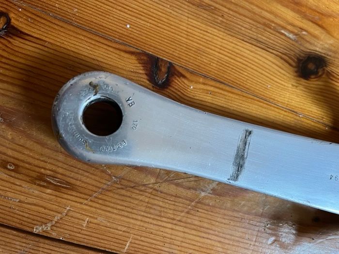 Shimano Dura Ace 7700 cranks 170mm