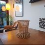 Ikea Bamboo Plant Stand Pot With Dracaena Plant Image 2