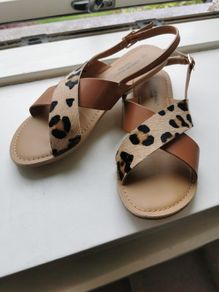 Brand new leather sandals