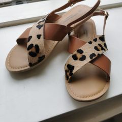 Brand new leather sandals