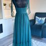 Brand New Beautiful Emerald Green Long Dress Size S UK 8 / EU 36 Image 10
