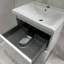 Special offer deal Brand New 500 Gloss White Wall Hung Unit and Basin Image 4