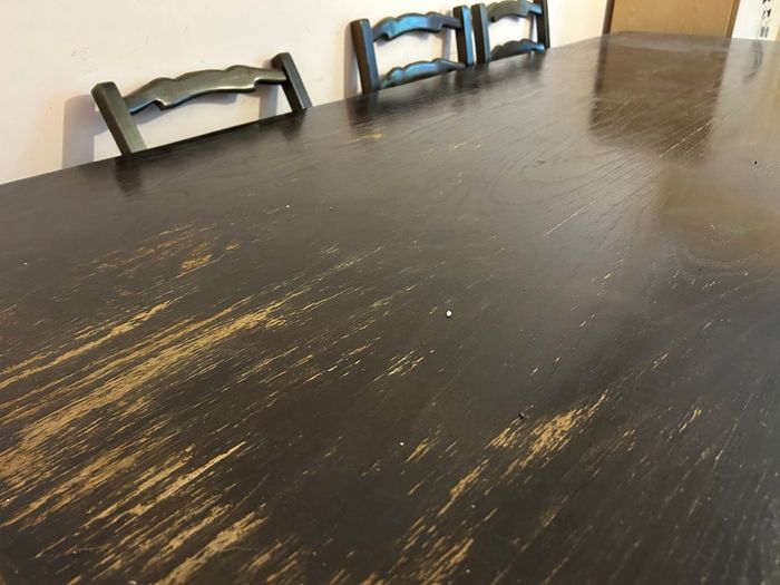 Furniture - Table, Chairs & 2 Cabinets