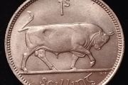 #626 - Ireland - 1955 - Shilling - KM.14a