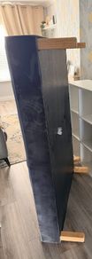 King size gray velvet base comes in 2 parts
